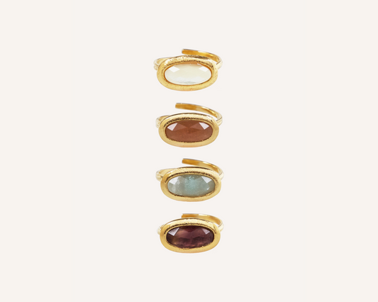 Stardust Ray Adjustable Ring