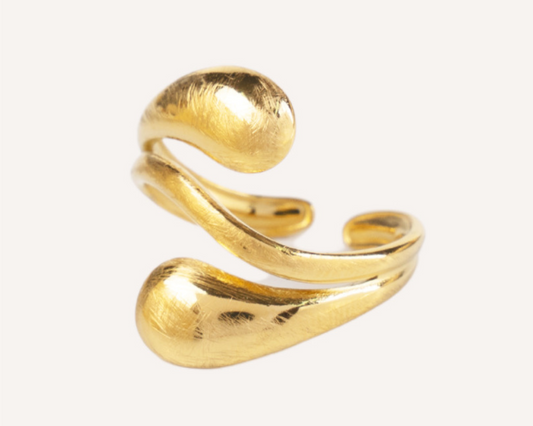 Satin Flow Adjustable Ring