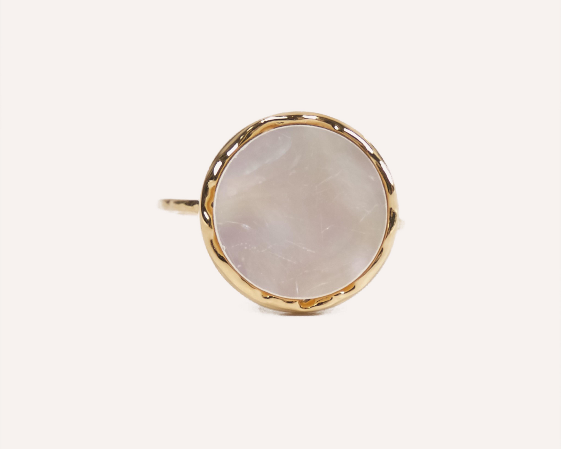 Iridescent Bloom Adjustable Ring
