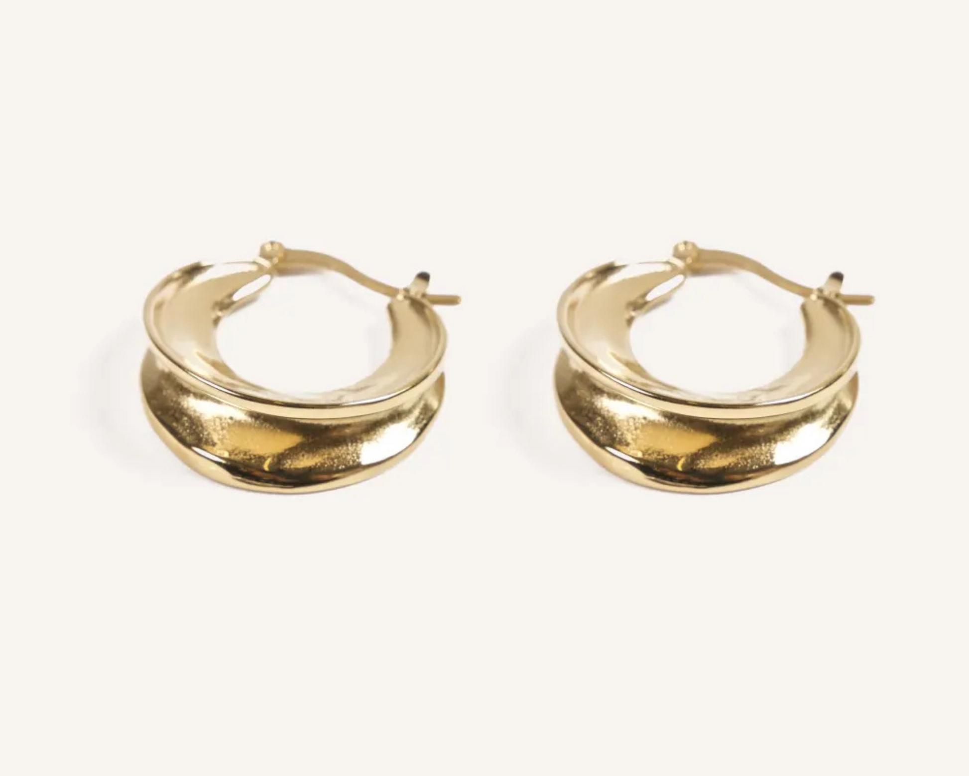 Crescent Fold Hoops