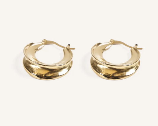 Crescent Fold Hoops