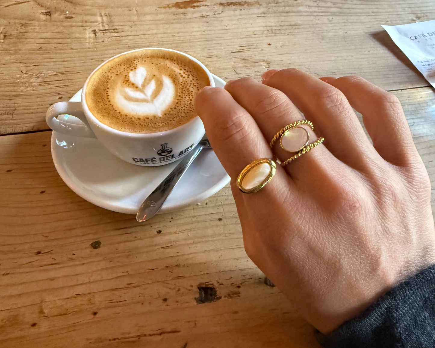 Stardust Ray Adjustable Ring