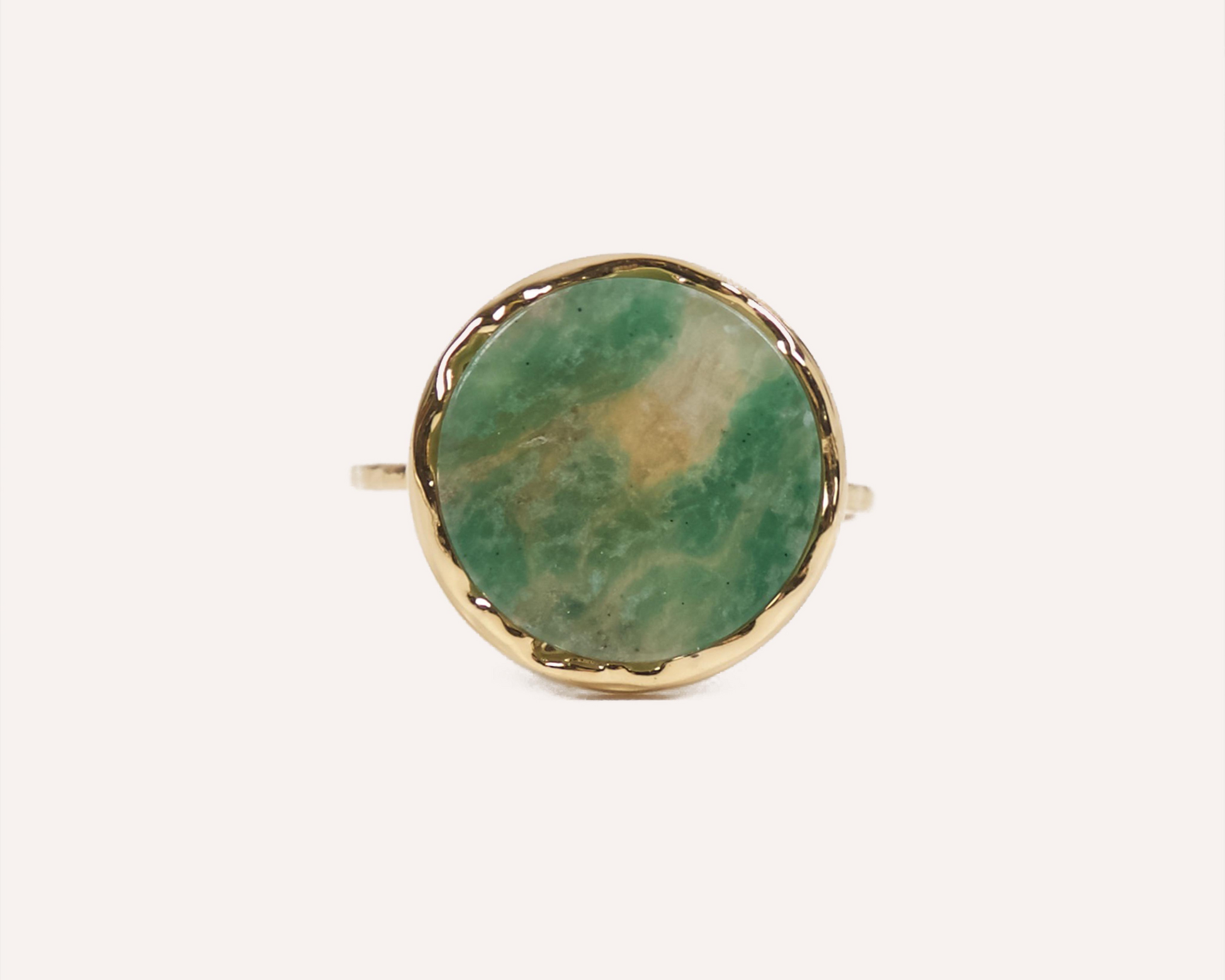 Iridescent Bloom Adjustable Ring