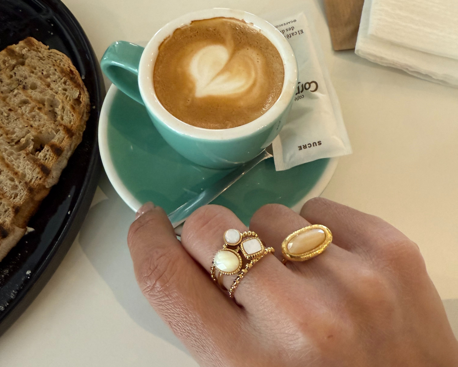 Stardust Ray Adjustable Ring