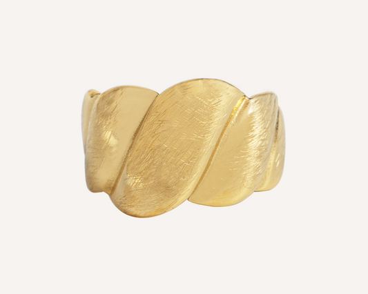 Satin Twist Adjustable Ring