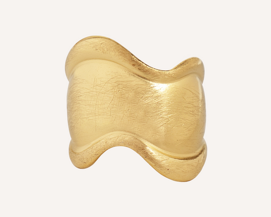 Satin Nuvola Adjustable Ring