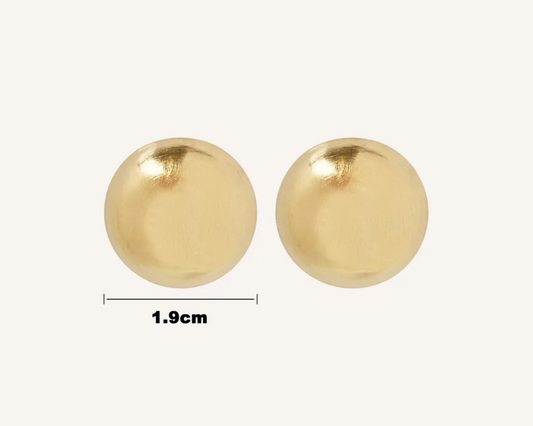 Satin Sphere Earrings