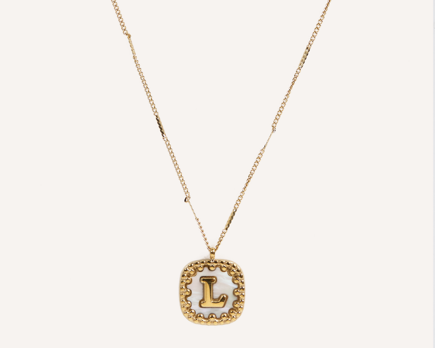 Forever Yours Initial Necklace