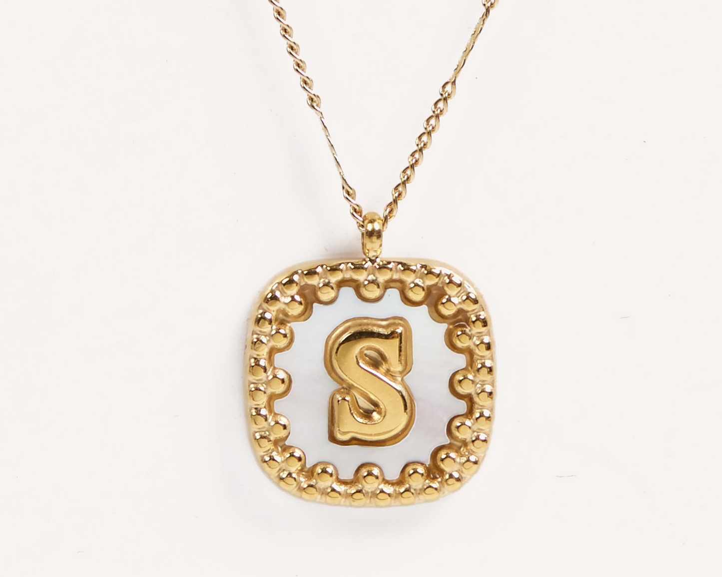 Forever Yours Initial Necklace