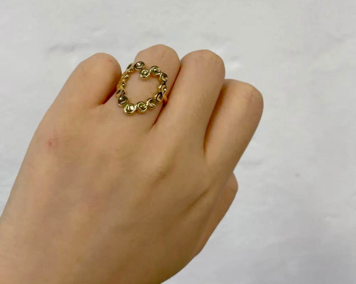 The Open Heart Ring