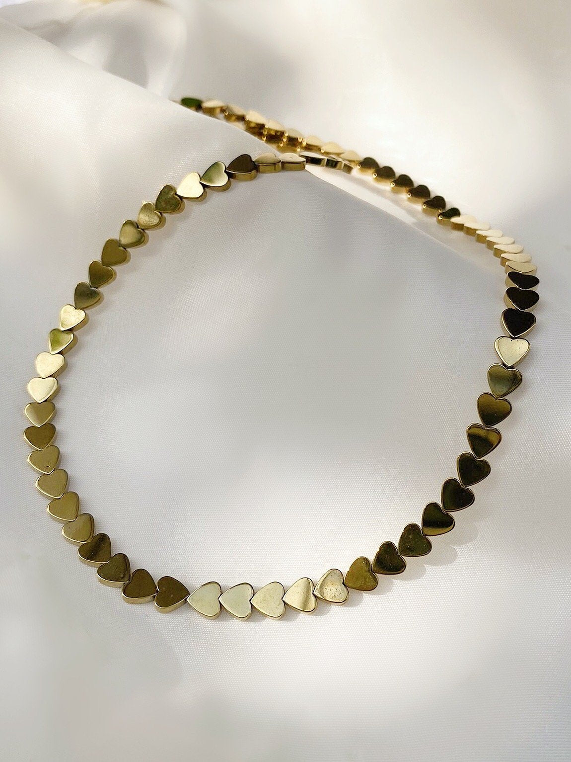 Harmonia necklace on display